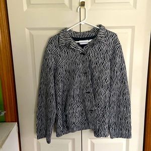 Alfred Dunner Button Down Jacket